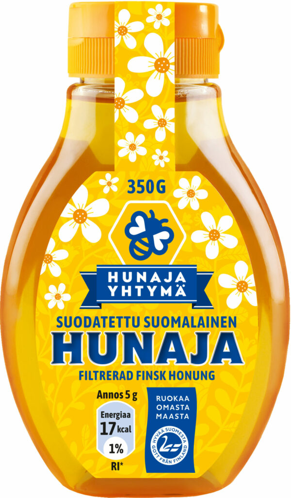 Suodatettu suomalainen hunaja 6x350g